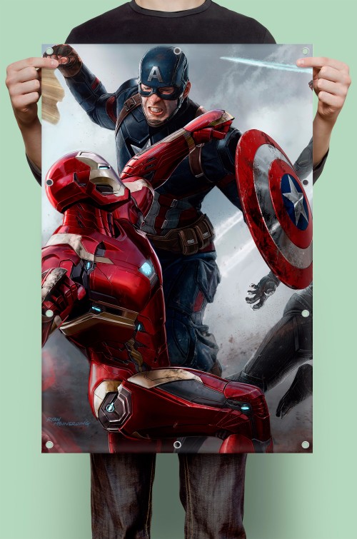 Плакат Capitan Amerika