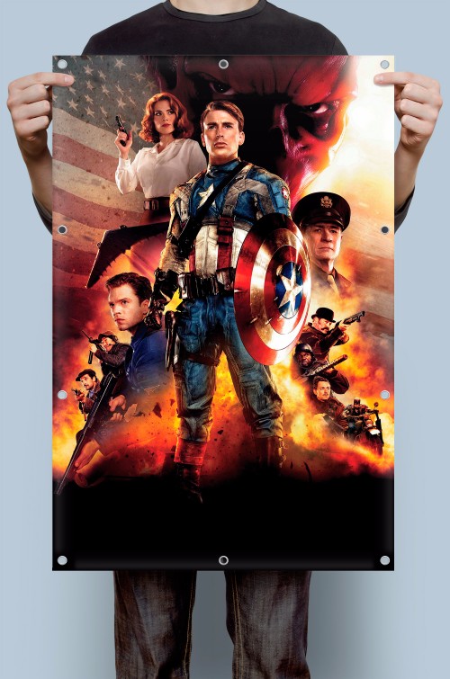 Плакат Capitan Amerika