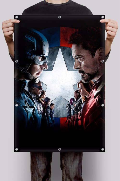 Плакат Capitan Amerika