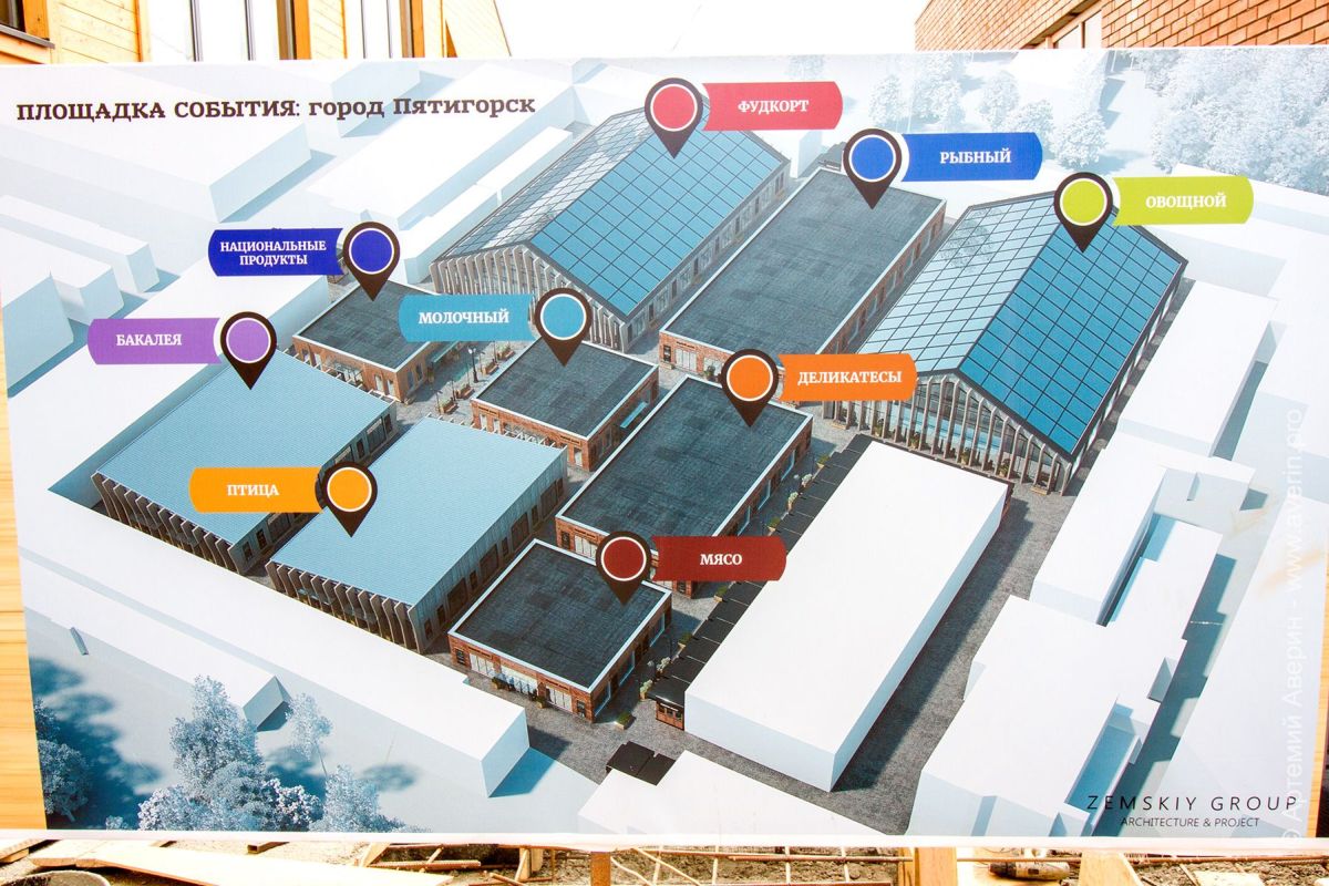 Верхний рынок в Пятигорске превратили в Кур-Салейя. Реконструкция рынка. Отзыв об увиденном